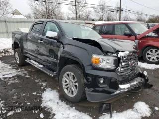 2015 GMC Canyon 4WD SLT with VIN 1GTG6CE35F1236096, listed as a Copart auction lot 44036465 with 55,829 mi miles and Salvage Title. Bid and sale history available at carsss.com. Image 4.