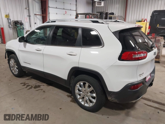 2017 Jeep Cherokee Limited with VIN 1C4PJMDS4HW505613, listed as a IAAI auction lot 41257420 with 91,967 mi miles and . Bid and sale history available at DreamBid. Image 3.