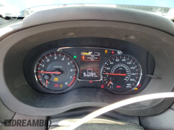 2018 Subaru WRX with VIN JF1VA1A68J9805372, listed as a Copart auction lot 85656324 with 70,572 mi miles and Salvage Title. Bid and sale history available at carsss.com. Image 9.