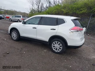 2016 Nissan Rogue S with VIN KNMAT2MV3GP723940, listed as a IAAI auction lot 41989418 with 131,183 mi miles. Bid and sale history available at carsss.com. Image 3.
