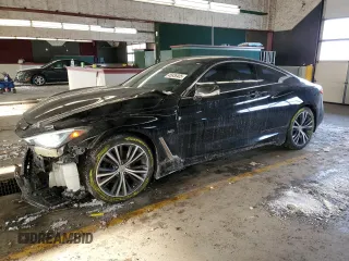 2017 Infiniti Q60 Premium with VIN JN1EV7EL1HM554576, listed as a Copart auction lot 45836405 with 86,080 mi miles and Salvage Title. Bid and sale history available at carsss.com. Image 1.