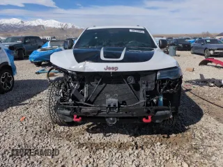 2021 Jeep Grand Cherokee Trailhawk with VIN 1C4RJFLG4MC703945, listed as a Copart auction lot 50703085 with 57,109 mi miles and Salvage Title. Bid and sale history available at carsss.com. Image 5.