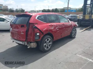 2018 Honda CR-V EX-L with VIN 2HKRW2H85JH695138, listed as a IAAI auction lot 41655606 with 75,080 mi miles. Bid and sale history available at carsss.com. Image 4.