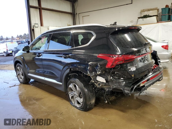 2022 Hyundai Santa Fe SEL with VIN 5NMS2DAJ9NH470987, listed as a Copart auction lot 68364162 with 6,358 mi miles. Bid and sale history available at carsss.com. Image 2.