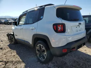 2016 Jeep Renegade Trailhawk with VIN ZACCJBCT0GPC61676, listed as a Copart auction lot 65653453 with 76,838 mi miles and Salvage title. Bid and sale history available at DreamBid. Image 2.