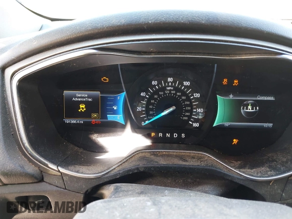 2013 Ford Fusion SE with VIN 3FA6P0HR5DR382286, listed as a IAAI auction lot 42027498 with 191,366 mi miles. Bid and sale history available at carsss.com. Image 7.