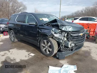 2018 Chevrolet Traverse LT Leather with VIN 1GNEVHKW0JJ113344, listed as a IAAI auction lot 41105083 with 95,855 mi miles. Bid and sale history available at carsss.com. Image 1.