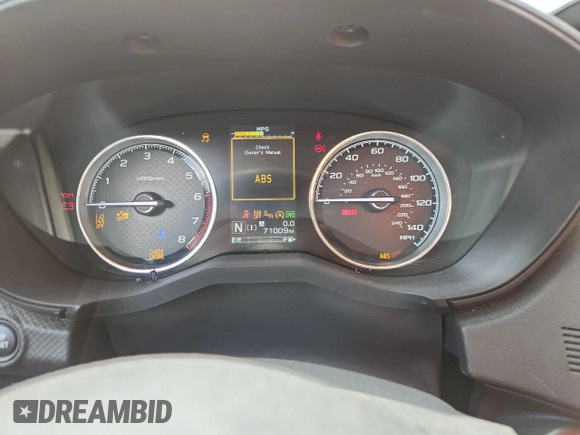 2020 Subaru Forester Touring with VIN JF2SKAXC4LH482519, listed as a Copart auction lot 62868255 with 71,009 mi miles and Salvage title. Bid and sale history available at DreamBid. Image 9.
