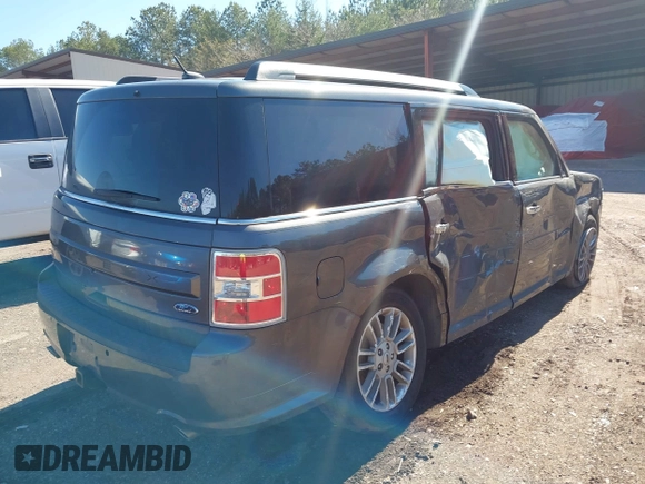 2018 Ford Flex SEL z VIN 2FMGK5C8XJBA17780, wystawiony jako IAAI lot #41600772 z przebiegiem 162 962 mil mil oraz . Historia ofert i sprzedaży dostępna na DreamBid. Obrazek 4.