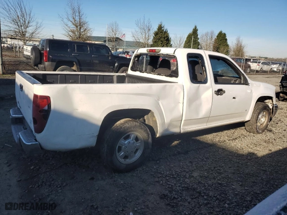 2007 Chevrolet Colorado LT w/1LT with VIN 1GCCS19E178254985, listed as a Copart auction lot 88809685 with 124,596 mi miles and Salvage Title. Bid and sale history available at carsss.com. Image 3.