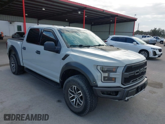 2017 Ford F-150 Raptor with VIN 1FTFW1RG2HFC86389, listed as a IAAI auction lot 41292759 with Not Provided miles and . Bid and sale history available at carsss.com. Image 1.