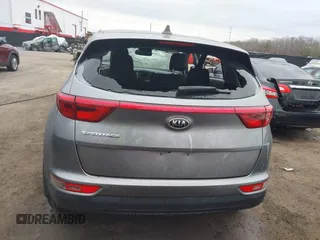 2018 Kia Sportage LX with VIN KNDPMCAC7J7393243, listed as a IAAI auction lot 41484579 with 122,022 mi miles. Bid and sale history available at carsss.com. Image 16.