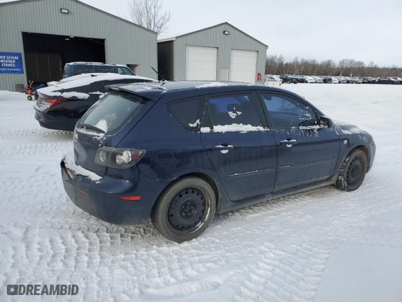 2009 Mazda Mazda3 s Touring with VIN JM1BK343791227332, listed as a Copart auction lot 87597685 with 277,839 mi miles and Salvage Title. Bid and sale history available at carsss.com. Image 3.