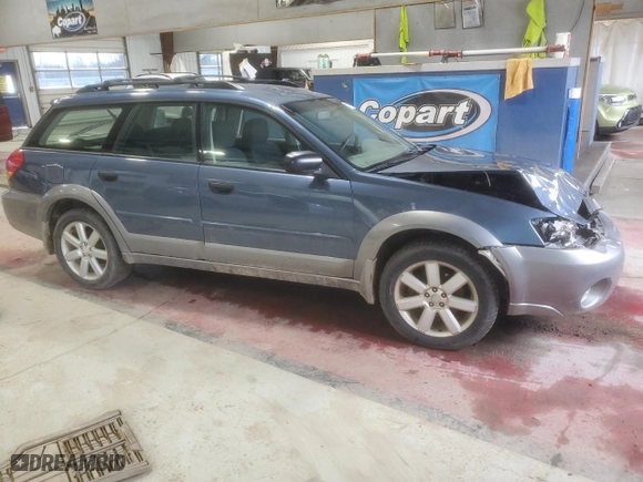 2006 Subaru Legacy Wagon Outback 2.5i with VIN 4S4BP61C667363558, listed as a Copart auction lot 51199025 with 213,037 mi miles and Salvage Title. Bid and sale history available at carsss.com. Image 4.