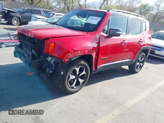 2019 Jeep Renegade Trailhawk with VIN ZACNJBC19KPK09606, listed as a IAAI auction lot 42002002 with 25,646 mi miles and . Bid and sale history available at DreamBid. Image 18.