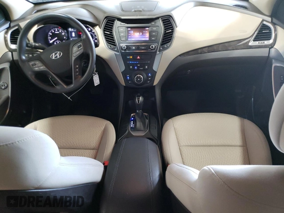 2018 Hyundai Santa Fe 2.4L z VIN 5XYZTDLB4JG553894, wystawiony jako Copart lot #56859585 z przebiegiem 97 313 mil mil oraz Szkoda całkowita • Salvage title. Historia ofert i sprzedaży dostępna na DreamBid. Obrazek 8.