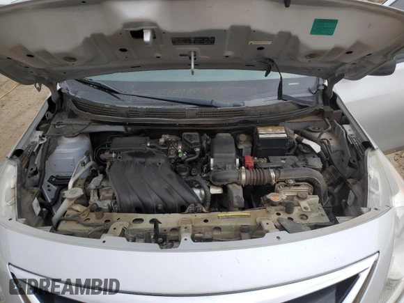 2015 Nissan Versa SV with VIN 3N1CN7AP3FL817111, listed as a Copart auction lot 45658245 with 127,198 mi miles and Salvage Title. Bid and sale history available at carsss.com. Image 11.