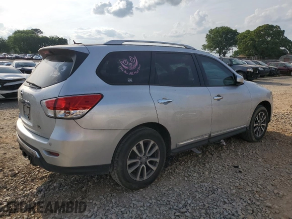 2013 Nissan Pathfinder SV with VIN 5N1AR2MN6DC680563, listed as a Copart auction lot 54329765 with 156,509 mi miles and Salvage title. Bid and sale history available at DreamBid. Image 3.