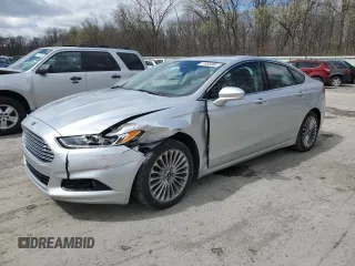 2016 Ford Fusion Titanium with VIN 3FA6P0K99GR319253, listed as a Copart auction lot 51935965 with 186,717 mi miles and Salvage Title. Bid and sale history available at DreamBid. Image 1.