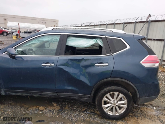 2016 Nissan Rogue S with VIN JN8AT2MV1GW150966, listed as a IAAI auction lot 41440102 with 155,068 mi miles. Bid and sale history available at carsss.com. Image 6.