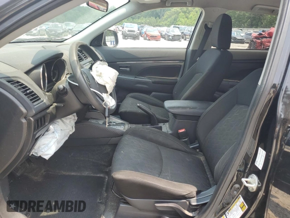 2020 Mitsubishi Outlander ES with VIN JA4AP3AU4LU017135, listed as a Copart auction lot 59336795 with 91,576 mi miles and Salvage title. Bid and sale history available at DreamBid. Image 7.