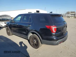 2016 Ford Utility Police Interceptor with VIN 1FM5K8AT3GGC36758, listed as a Copart auction lot 88991505 with 89,192 mi miles and Clean Title. Bid and sale history available at carsss.com. Image 2.