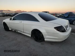 2011 Mercedes-Benz CL-Class CL 550 with VIN WDDEJ9EB6BA026705, listed as a Copart auction lot 87085764 with 122,775 mi miles and Salvage Title. Bid and sale history available at carsss.com. Image 2.