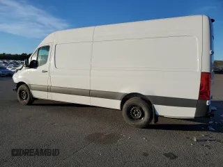 2025 Mercedes-Benz Sprinter Cargo with VIN W1Y4NCHY6SP753794, listed as a Copart auction lot 87057804 with 610 mi miles and Salvage Title. Bid and sale history available at carsss.com. Image 2.