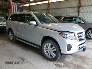 2017 Mercedes-Benz GLS 450 with VIN 4JGDF6EE1HA881381, listed as a Copart auction lot 54874255 with 66,113 mi miles and Salvage Title. Bid and sale history available at DreamBid. Image 4.