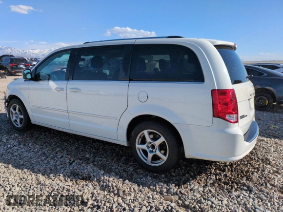 2013 Dodge Grand Caravan Crew with VIN 2C4RDGDG6DR549225, listed as a Copart auction lot 49479425 with 111,012 mi miles and Salvage Title. Bid and sale history available at DreamBid. Image 2.
