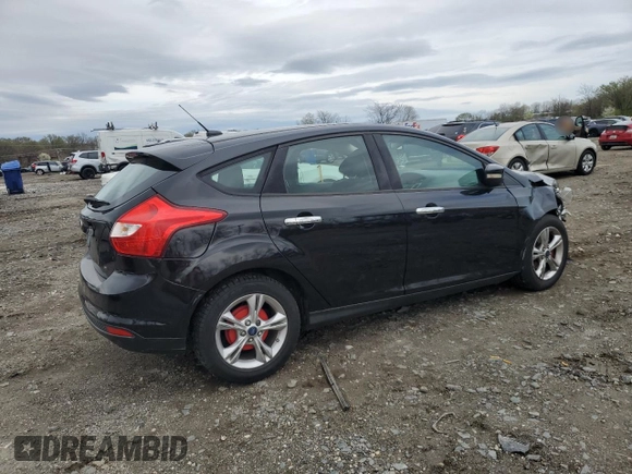 2014 Ford Focus SE with VIN 1FADP3K2XEL249284, listed as a Copart auction lot 51098765 with 66,684 mi miles and Salvage Title. Bid and sale history available at carsss.com. Image 3.