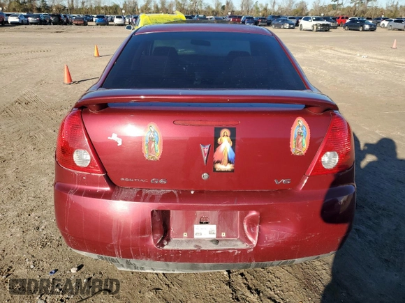 2005 Pontiac G6 with VIN 1G2ZG528854170193, listed as a Copart auction lot 88025545 with 161,440 mi miles and Salvage Title. Bid and sale history available at carsss.com. Image 6.