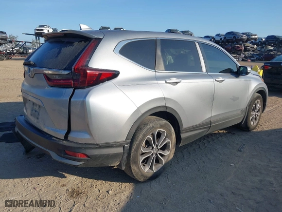 2020 Honda CR-V EX with VIN 7FARW1H53LE024184, listed as a IAAI auction lot 41499084 with 102,140 mi miles. Bid and sale history available at carsss.com. Image 4.