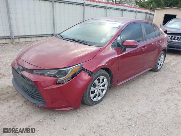 2023 Toyota Corolla LE with VIN 5YFB4MDE9PP068145, listed as a IAAI auction lot 41805455 with 18,435 mi miles. Bid and sale history available at carsss.com. Image 2.
