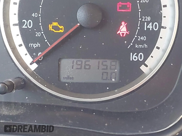 2004 Volkswagen Jetta GLS with VIN 3VWSR69MX4M065963, listed as a IAAI auction lot 41091439 with 196,158 mi miles and . Bid and sale history available at DreamBid. Image 7.