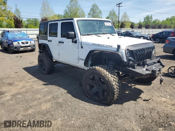 2013 Jeep Wrangler Unlimited Rubicon with VIN 1C4HJWFG2DL549064, listed as a Copart auction lot 56474055 with 148,217 mi miles and Salvage title. Bid and sale history available at DreamBid. Image 4.