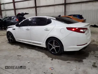 2013 Kia Optima SX with VIN 5XXGR4A63DG213978, listed as a Copart auction lot 88746435 with 154,060 mi miles and Salvage Title. Bid and sale history available at carsss.com. Image 2.