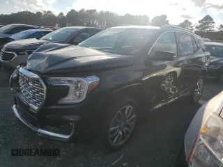 2024 GMC Terrain Denali with VIN 3GKALXEG0RL155372, listed as a Copart auction lot 44425735 with 21,465 mi miles and Salvage title. Bid and sale history available at DreamBid. Image 1.