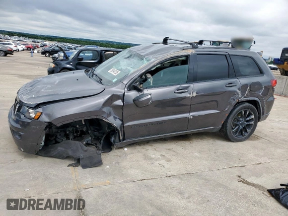 2018 Jeep Grand Cherokee Altitude with VIN 1C4RJFAG0JC250082, listed as a Copart auction lot 55940135 with 79,523 mi miles and Salvage title. Bid and sale history available at DreamBid. Image 1.