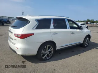 2014 Infiniti QX60 with VIN 5N1AL0MM8EC544045, listed as a Copart auction lot 62428505 with 98,200 mi miles and Clean title. Bid and sale history available at DreamBid. Image 3.