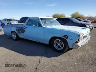 1966 Chevrolet El Camino z VIN 136806Z119763, wystawiony jako Copart lot #84920444 z przebiegiem 249 999 mil mil oraz Szkoda całkowita • Salvage title. Historia ofert i sprzedaży dostępna na DreamBid. Obrazek 4.