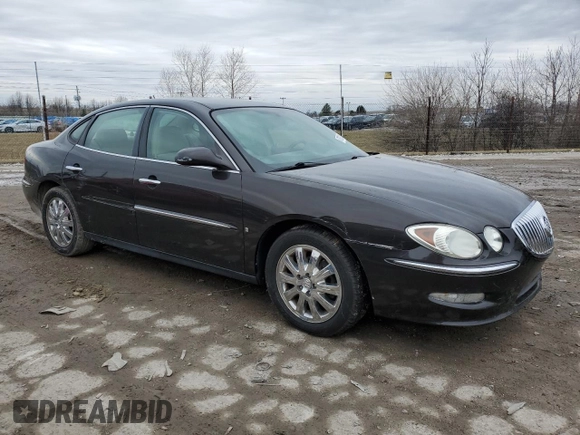 2009 Buick LaCrosse CX with VIN 2G4WC582391148547, listed as a Copart auction lot 47933125 with 44,914 mi miles and Salvage Title. Bid and sale history available at carsss.com. Image 4.
