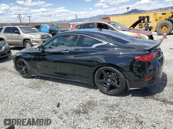 2018 Infiniti Q60 Luxe with VIN JN1EV7EK5JM341353, listed as a Copart auction lot 52008465 with 116,838 mi miles and Salvage Title. Bid and sale history available at carsss.com. Image 2.