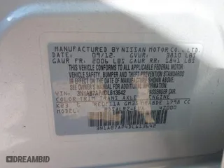 2013 Nissan Sentra SV with VIN 3N1AB7AP4DL613642, listed as a IAAI auction lot 41595829 with 99,351 mi miles. Bid and sale history available at carsss.com. Image 9.