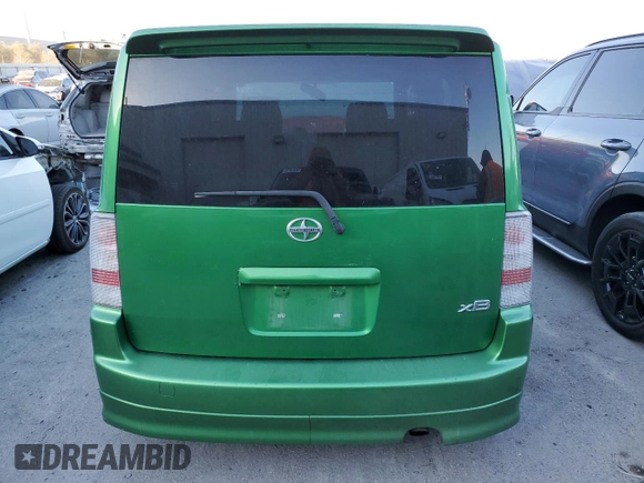 2006 Scion xB with VIN JTLKT324864070787, listed as a Copart auction lot 42834885 with 153,627 mi miles and Salvage Title. Bid and sale history available at carsss.com. Image 6.