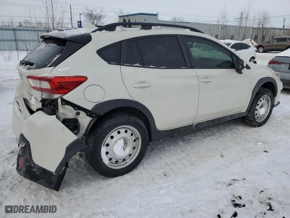 2018 Subaru Crosstrek Premium with VIN JF2GTAEC8J9350926, listed as a Copart auction lot 44842575 with 124,085 mi miles and Salvage Title. Bid and sale history available at carsss.com. Image 3.