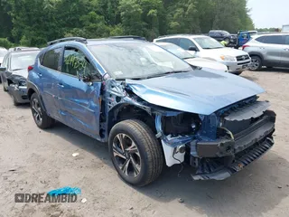 2024 Subaru Crosstrek Premium with VIN JF2GUADC1RH237531, listed as a IAAI auction lot 42447334 with 11,416 mi miles and . Bid and sale history available at DreamBid. Image 1.