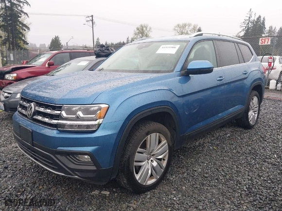 2019 Volkswagen Atlas 3.6L V6 SE w/Technology with VIN 1V2UR2CA1KC511840, listed as a IAAI auction lot 41959906 with 73,797 mi miles. Bid and sale history available at carsss.com. Image 2.