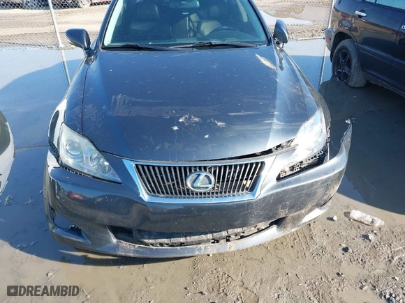 2009 Lexus IS 250 with VIN JTHBK262395095644, listed as a IAAI auction lot 41734668 with NaN miles. Bid and sale history available at carsss.com. Image 12.
