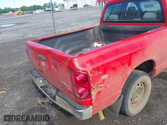 2007 Dodge 1500 SLT with VIN 1D7HU18P27S258135, listed as a IAAI auction lot 42034593 with 421,628 mi miles. Bid and sale history available at carsss.com. Image 6.